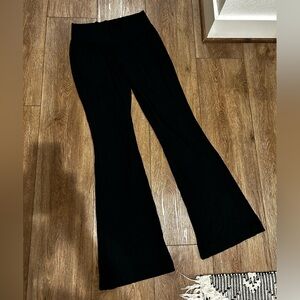 Athleta Ribbed Flare Leggings